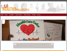 Tablet Screenshot of healthyphiladelphia.org